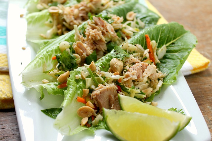 Photo Credit http://jennyshearawn.com/asian-inspired-tuna-lettuce-wraps/ 